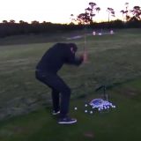 Nick Faldo Takes His Swing at the Sergio García Piñata