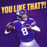 Kirk Cousins Continues to Charm Vikings Fans