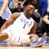 Zion Blows a Tire, Does a Knee as Tar Heels Sprint Past Dookies