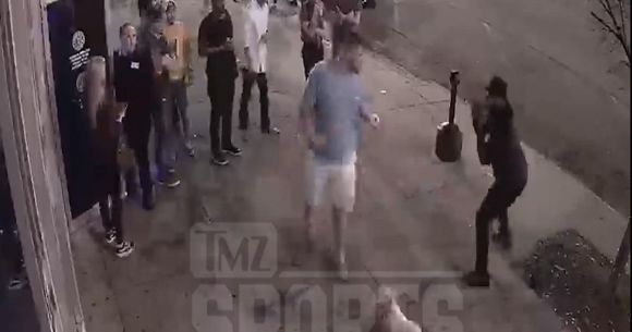 Some Panthers Offensive Lineman Got Dropped in a Street Fight