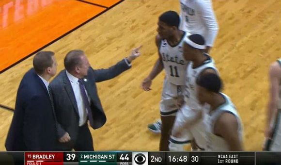 Tom Izzo Manages to Stifle His Boiling Rage Against Minnesota