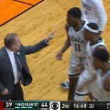 Tom Izzo Manages to Stifle His Boiling Rage Against Minnesota