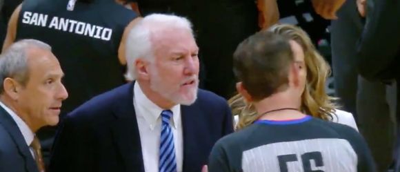 Gregg Popovich Sets a Land Speed Record for NBA Coaching Ejections