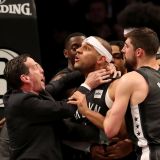 Embiid Explodes after One of Those Silly NBA Push-Fights