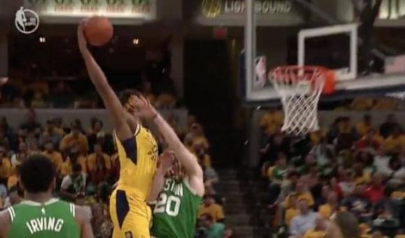 Myles Turner Takes Possession of Gordon Hayward's Soul with Savage Dunk