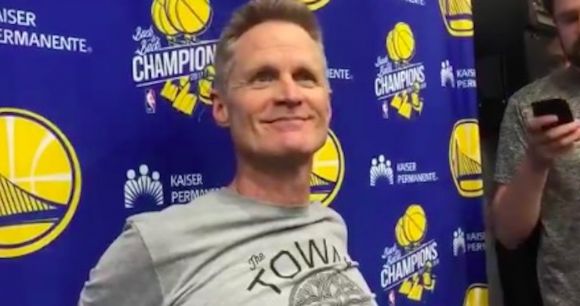 Steve Kerr Would Like Draymond Green to Turn That Damn Music Down