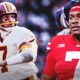 Joe Theismann Grants His No 7 Papal Blessing unto Dwayne Haskins