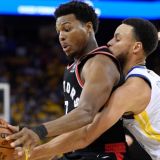 NBA Finals: Curry's 47 Can't Overcome Dubs' Swiss-Cheese D; Raptors Cruise in Game 3