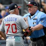 Joe Maddon Fires Up His Cubs with Comically Aggressive Fight Moves