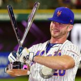 Alonso Swoops in to Win Epic Home Run Derby