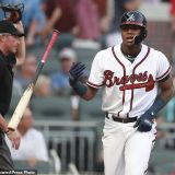 The Following Bat Flip Is Brought to You by Ronald Ocuña Jr