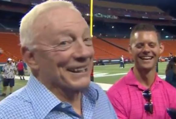We Now Bring You the Comedy Stylings of Jerry Jones