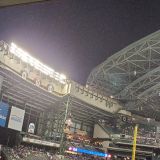 The Miller Park Retractable Roof Stayed Open during a Rainstorm for Whatever Reason