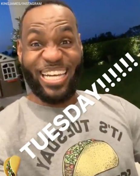 LeBron James Wants Legal Recognition As King of Taco Tuesday