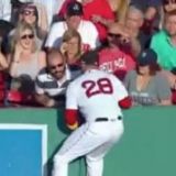 The Frisky JD Martinez Cops a Feel on Female Yankees Fan