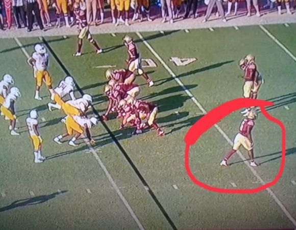 The Florida State TE Who Lined Up Facing the Opposite Direction Is Now Defending Himself