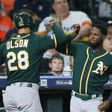 A's Snag 3 of 4 in Houston, Edge Ahead in Wild Card Race