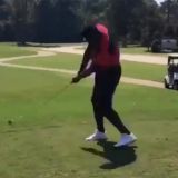 Zion Williamson Just Snapped the Head Right Off His Golf Club