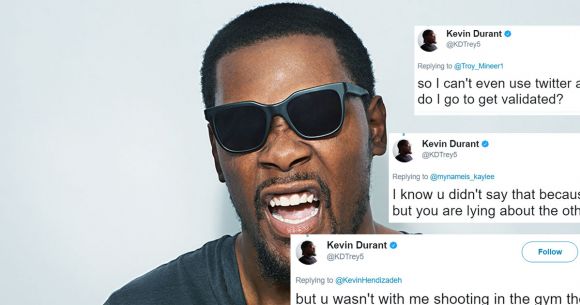 We Now Bring You the Kevin Durant Hyper-Sensitive Tweet of the Week