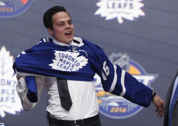 Boy, That Auston Matthews Sure Knows How to Party