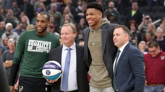 Bucks GM Gets Fined for Publicly Soothing Fan Anxiety about the Greek Freak