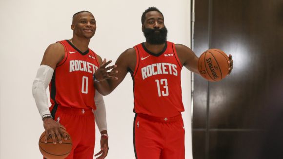 Look Out World, Harden and Westbrook Are Together Once More
