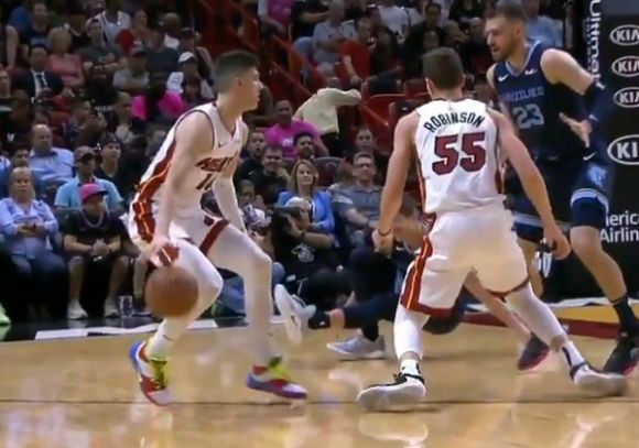 This Miami Heat Rookie Just Introduced Grayson Allen to the Concept of Karma