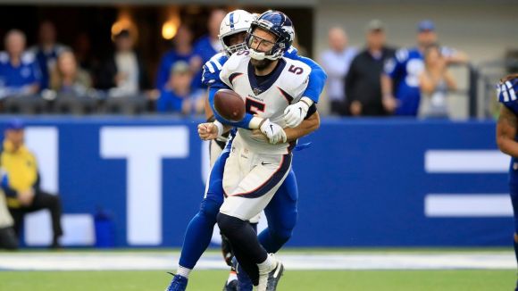 A Brain-Rattling Hit Causes Joe Flacco to Question Everything