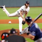 World Series: Cole Cuffs Nats' Bats as Astros Pound Out Game 5 Win