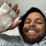 Steph Curry Gets a Hand Job ... and 3 Months to Recover