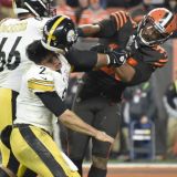 Helmet-Swinging Brawl Caps Browns-Steelers Clash