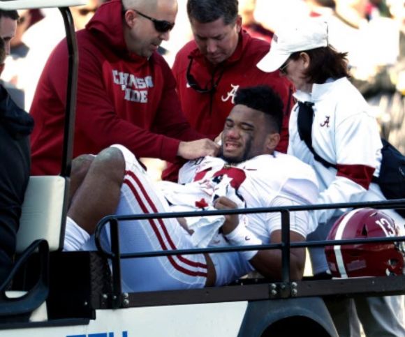 Tua Blew a Hip Out