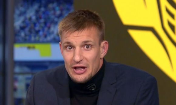 Gronk Dresses Like Someone's Arch-Nemesis during the Fox Halftime Show
