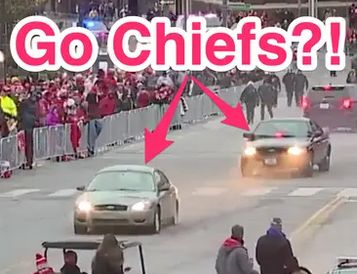 Chiefs Victory Parade Sideshows: Police Chase and Parking Meter Pass Interference