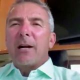 Some Topless Dude Just Crashed a Big Ten Network Interview with Urban Meyer