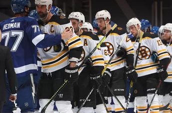 Bruins Exit the Bubble with Only a Presidents' Trophy to Show for It