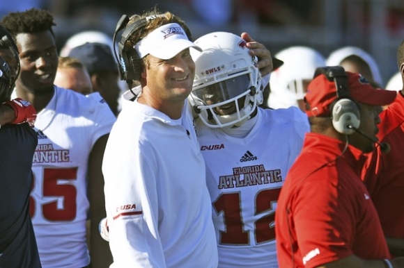 Kiffin Celebrates 10-Yr FAU Deal by Zapping the Zips