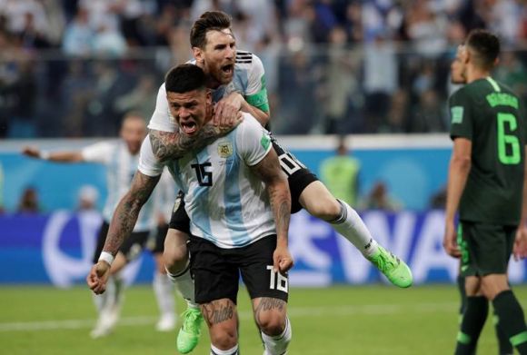 Last-Gasp Winner Saves Argentina