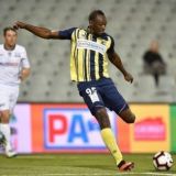Usain Bolt's Officially a Pro Footballer; Pops a Pair of Goals in Oz