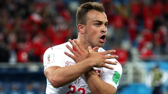 Flashpoint Goals Lift Swiss over Serbs