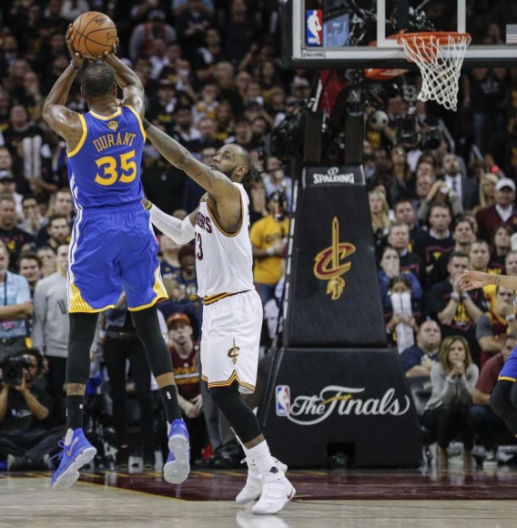 NBA Finals: Durant's Signature Shot Dooms the Cavaliers