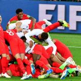 Dudes can dogpile with the best of them, but it shouldn't have come to that.