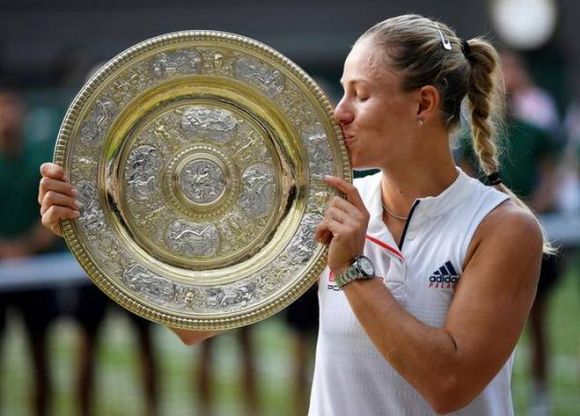 Kerber's Returns Thwart Serena's Return; Wins Wimbledon Singles