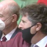 Mike Leach Struggles with Mask Protocol during State Capital Visit
