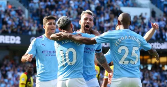 Manchester City Wallops Watford with an 8-Spot