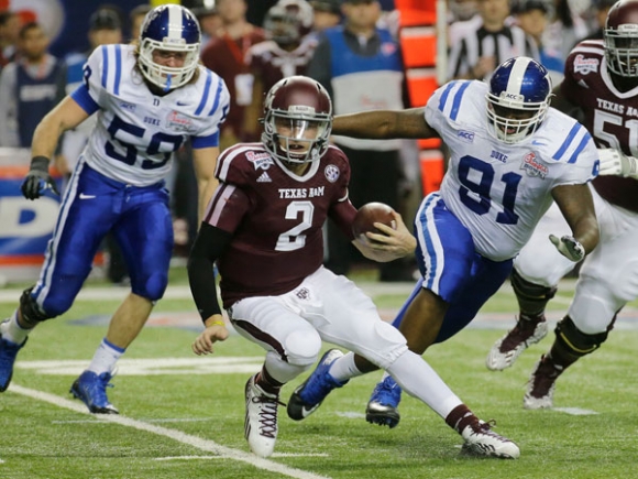 Johnny Football Leads the Aggies to Victory in the Chik-fil-A Bowl