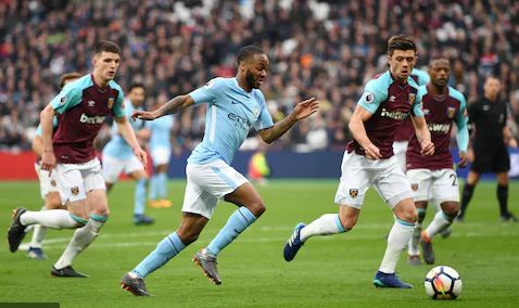 Sterling's Treble Helps City Smack Down West Ham
