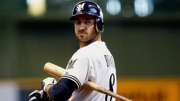 Brewers' Braun Suspended for the Season
