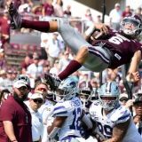 Apparently, This Mississippi State QB Has Acquired the Gift of Flight