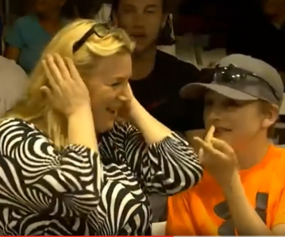 Tennis Match Disrupted by Sounds of Noisy Sex